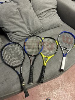 LOW PRICE MOVING- ADULT TENNIS RACKETS