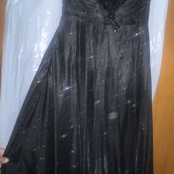 Beautiful black formal dress $110