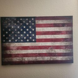American Flag Canvas Print