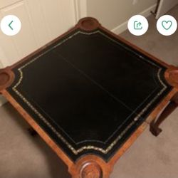 Antique Game Side Table 