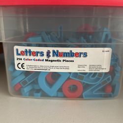 Magnetic Letters And Numbers 