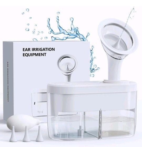 Electric Ear Wax Removal Kit Tool/Ear Cleaner/Ear Irrigation Flushing