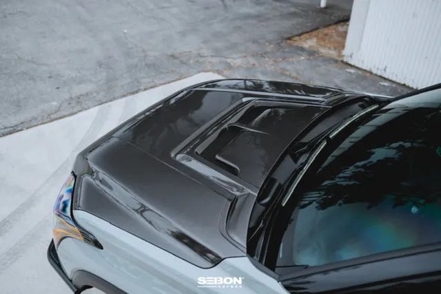 Seibon RR-Style Carbon Fiber Hood For 2022-2024 Toyota Tundra / 2023-2024 Toyota Sequoia