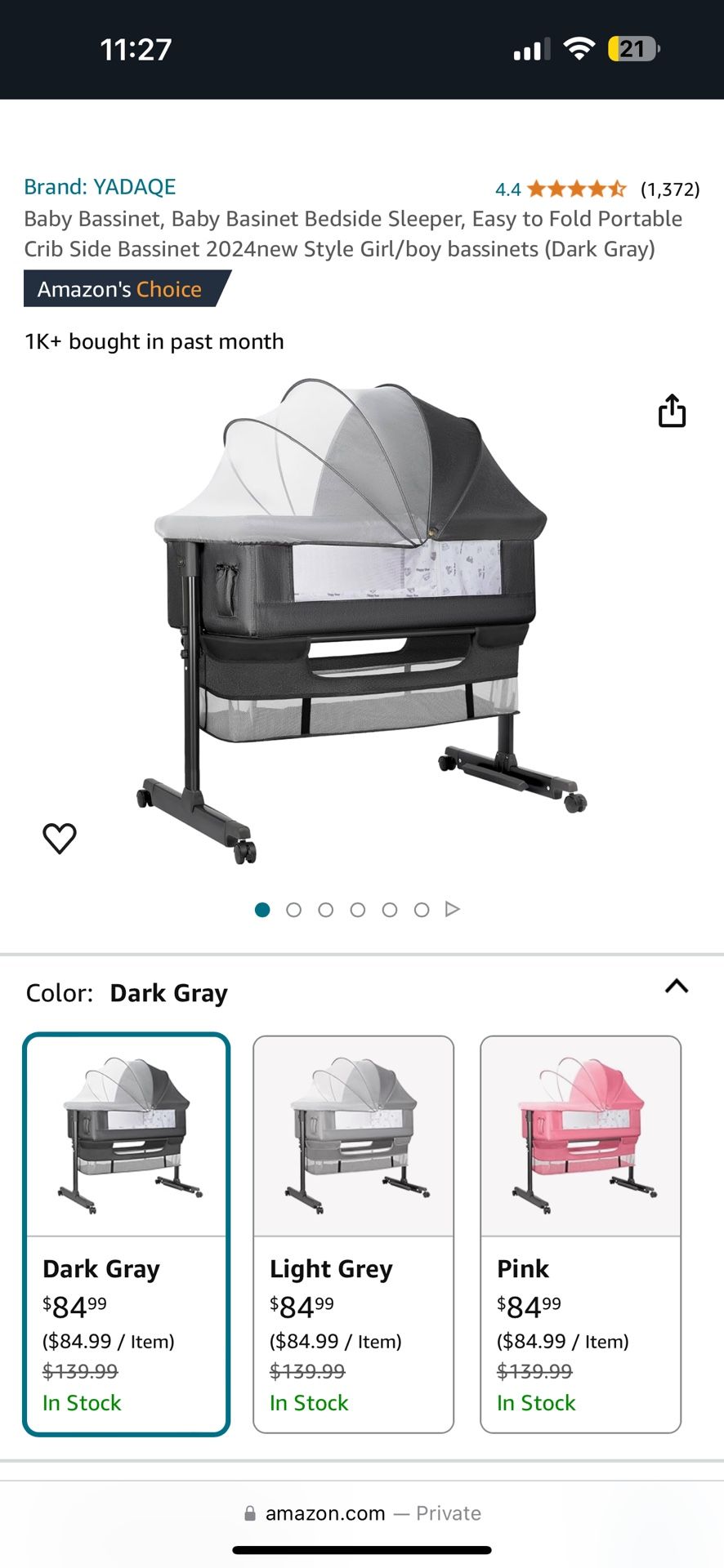 Baby Crib/ Cuna Para Bebé