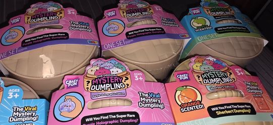 🎉 RMS Mystery Dumplings – Purple Holographic, Green Holographic & Sherbet Editions | Brand New & Sealed