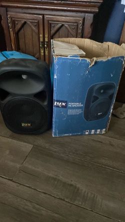 Lyx portable pa with Bluetooth  mic input