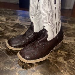 Ostrich Boots