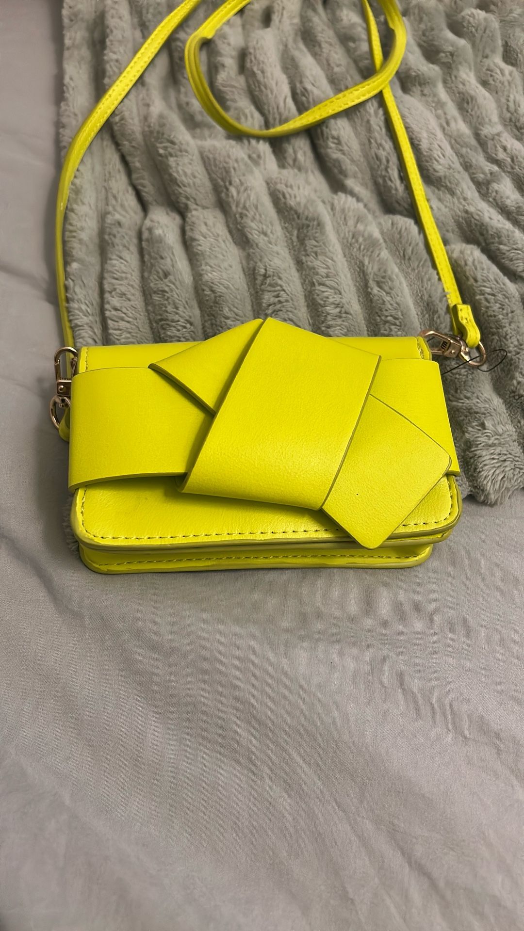 Mini Crossbody Purse  Lime Green