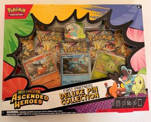 Pokémon TCG First Partners Deluxe Pin Collection
