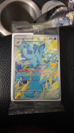 Nidorina Pokémon Card MEP 101 Holo