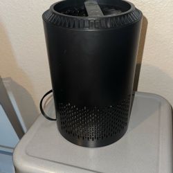 BREEZOME HEPA Air Purifier Remove PM10, PM2.5, Dust, Cotton Lint, Hair Air Cleaner for Home Bedroom, Black