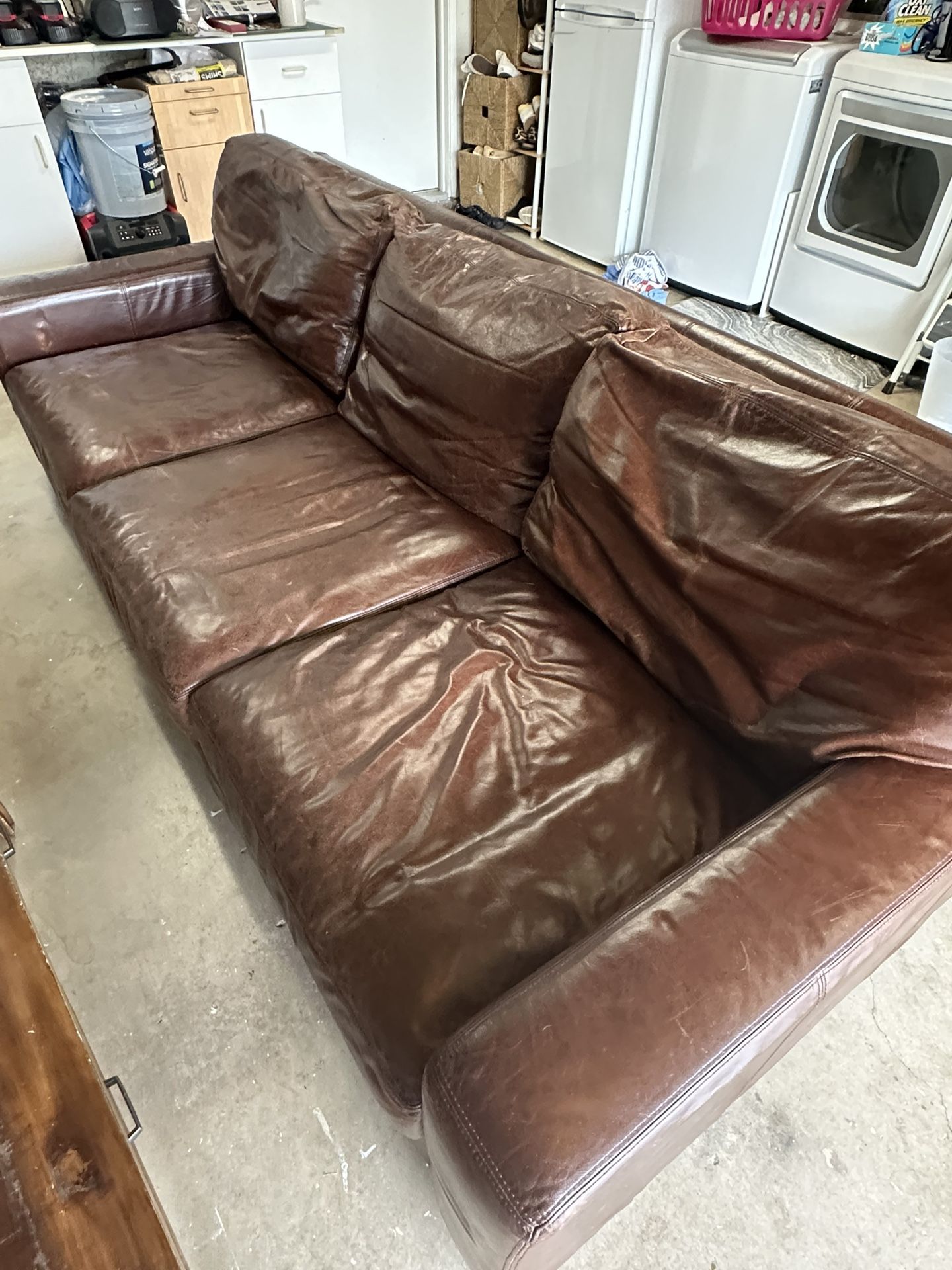 Leather Couch