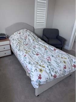 IKEA RAMNEFJÄLL Twin Bed with Storage Drawers + Mattress (x2 available)