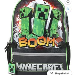 minecraft bookbag 