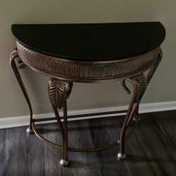 Metal Console Table Gold