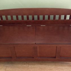 Bench With Shoe Storage
