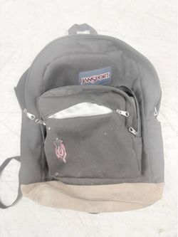 JANSPORT  PACK BACKPACK BLACK Suede Bottom Preowned