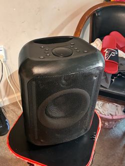 Large Black Bluetooth Party Speaker