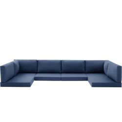 Brand New 14 Piece Outdoor Cushions Blue