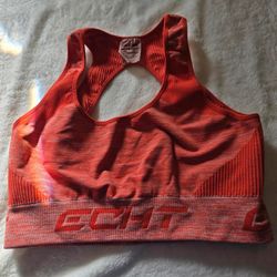 Echt Pure Series Women's Sports Bra and Pants X-Large Orange