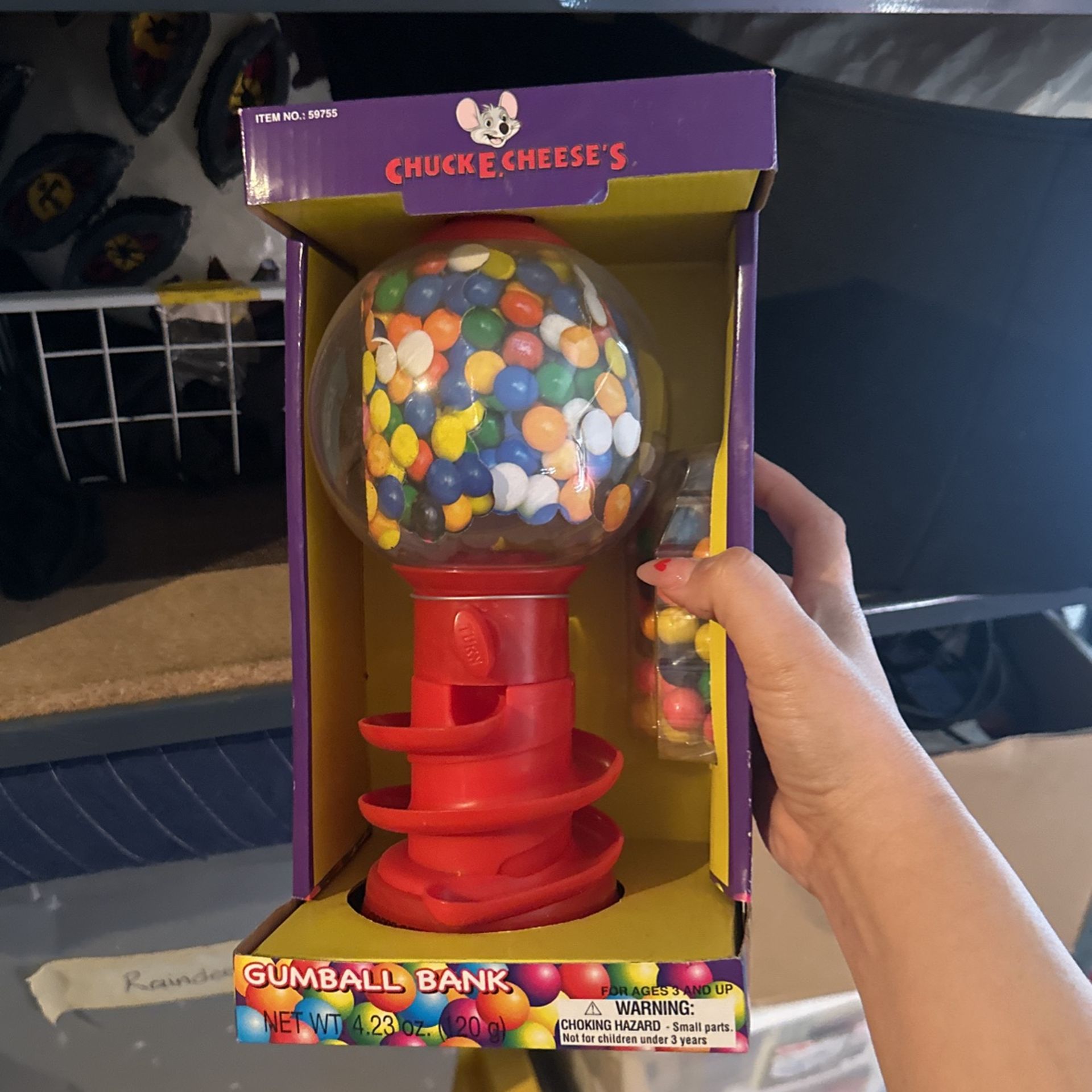 Chuck E. Cheese Gumball Machine