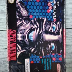 1990's Super NINTENDO Lawnmower Man 