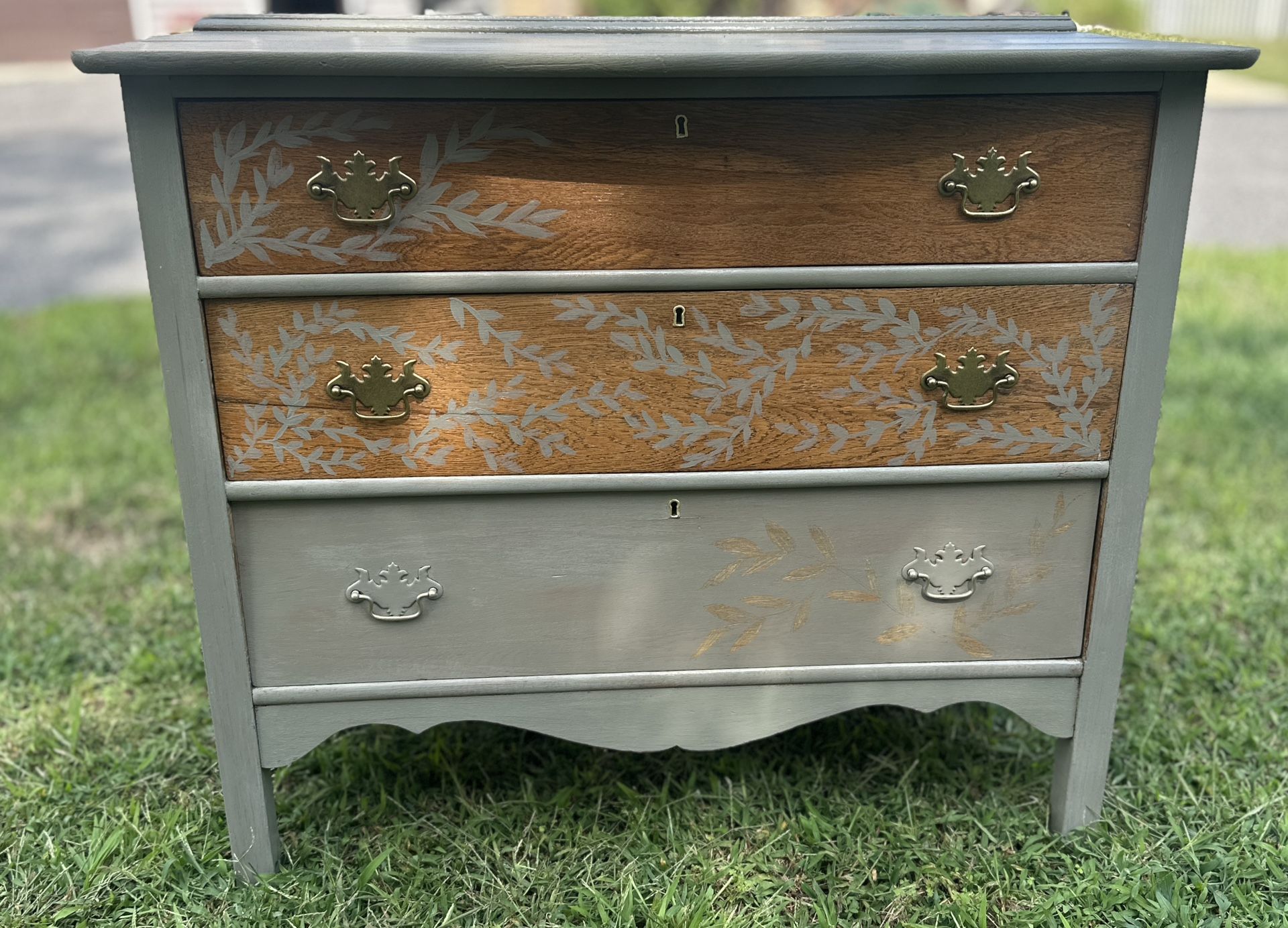 Custom Refinished Antique Dresser