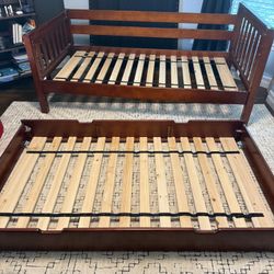 Matrix Twin Bed With Trundle - Disasswmbled