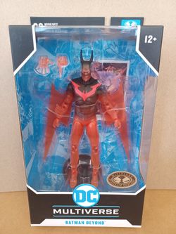 McFarlane DC Multiverse Batman Beyond Neo Gothic Platinum Edition Chase Figure