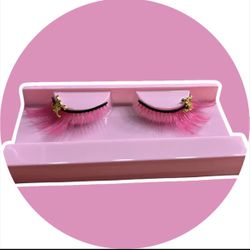 Decorative color designer lashes