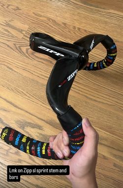 Zipp sl sprint bars and stem