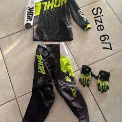Kids Motorcycle Gear Set