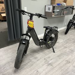 SISIGAD 20” Champ Ext Fat Tire Folding E-bike 