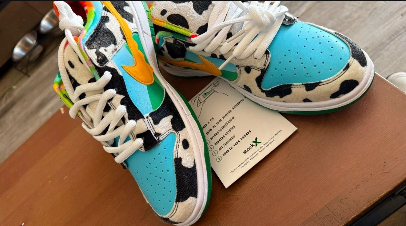 Nike Dunk Low Chunky Dunky New Men Color: Green Size: 11 and only