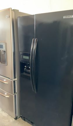Kitchen Aid Refrigerator Side By Side Side by Side With Ice Maker

