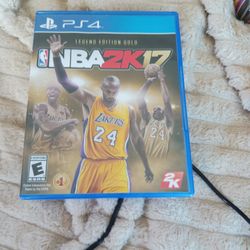 PS4 NBA 2k 17 