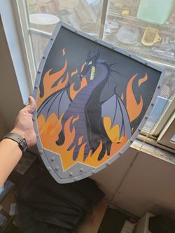Disney Maleficent Shield 