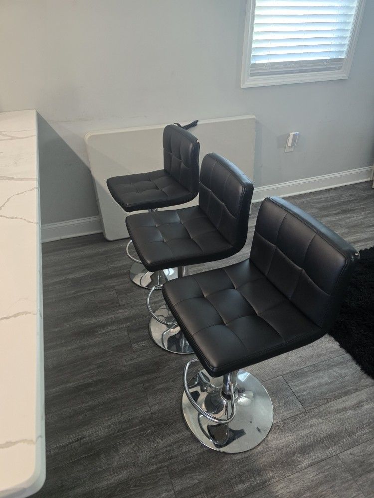 Leather Bar Stools 