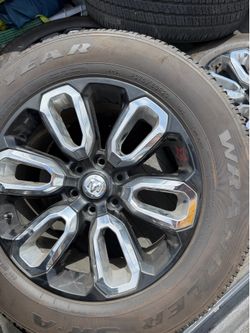 20” Ram 1500 rims and tires  500 or OBO
