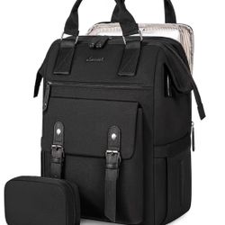 LOVEVOOK Laptop Backpack  Bags Teacher Work Backpack with Laptop Compartment, Water Resistant.