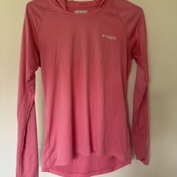 Columbia Sun hoodie , Small, Pink