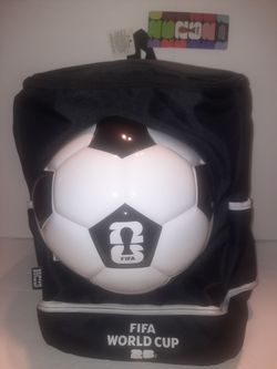 BRAND NEW Soccer FIFA World Cup 26 Backpack w/Pockets & ID Card Holder Slot