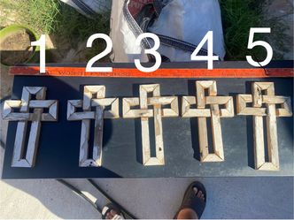 Handmade Truly Woven Wooden Cross – Authentic Vintage Wood