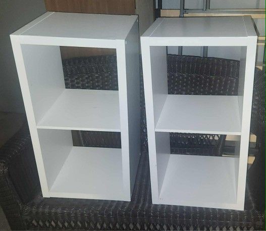 IKEA KALLAX shelf unit.