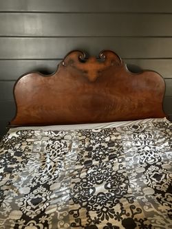 Full Size Bed And Antique Bed Frame 
