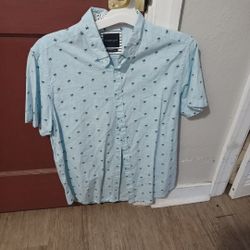 Quiksilver Men's Barbed Shirt Short Sleeve Woven