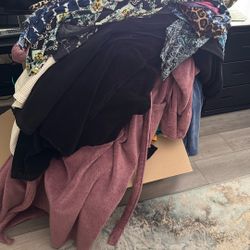 Tons Of Clothes And Shoes ! Please Take! 