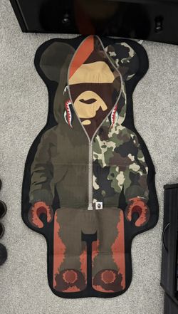 A Bathing Ape Bearbrick Rug 60x120cm