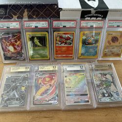 39 Graded Pokemon Cards