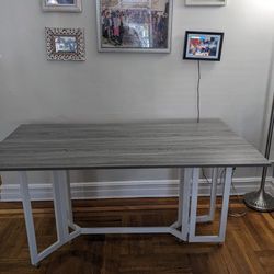 Drop Leaf Console to Dining Convertible Table